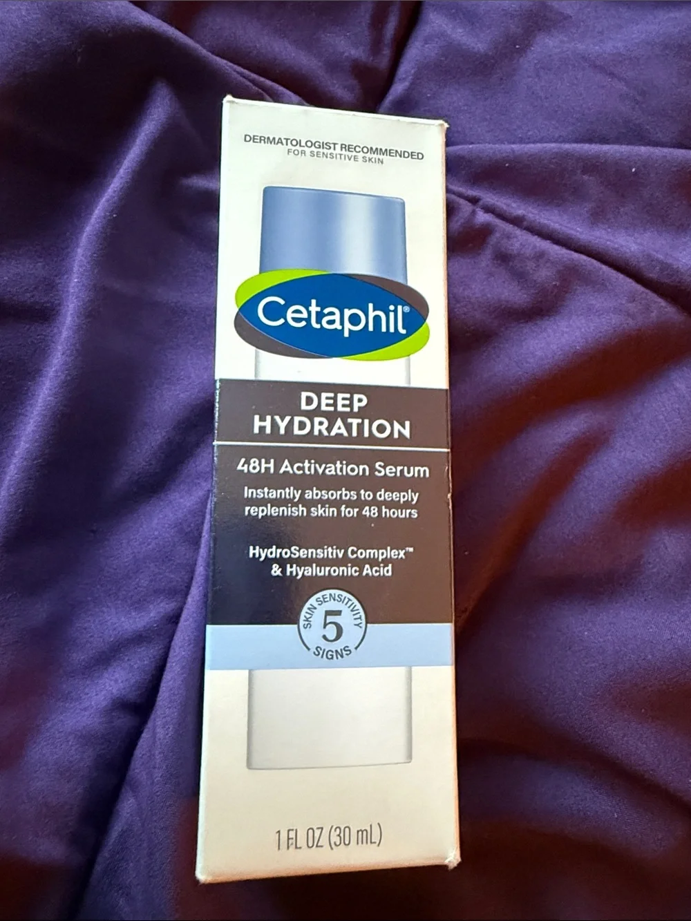 Cetaphil Deep Hydration 48H Activation Serum - White & Blue Packaging